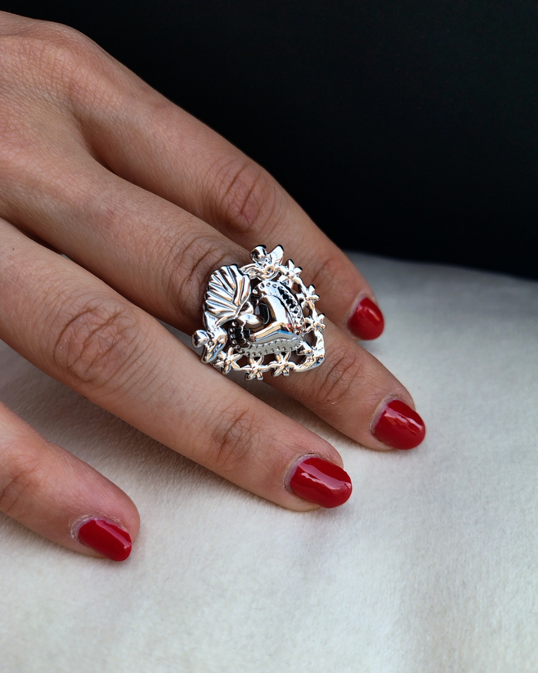 ANELLO ANIMA SILVER REGOLABILE