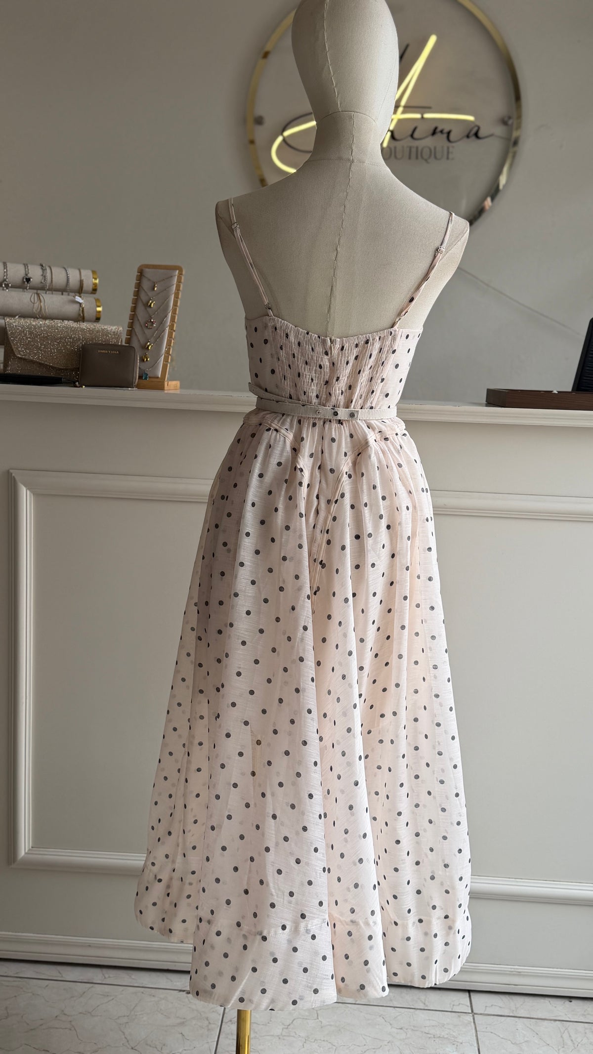 Vestido lunares