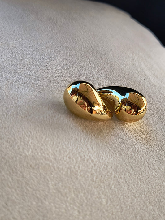 ORECCHINI GOCCIA MEDIA GOLD