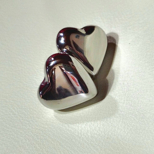 BOTTONE CUORE SILVER