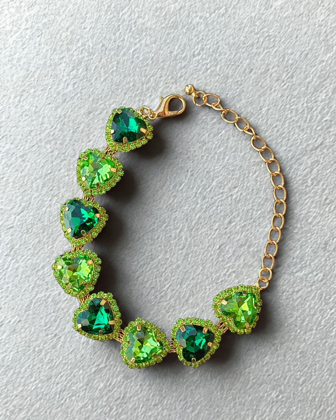 BRACCIALE QUEEN GREEN ZIRCONI